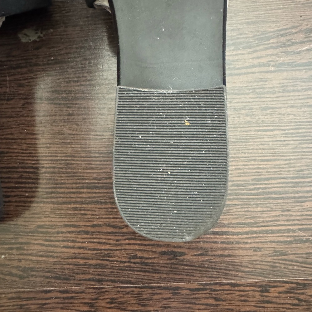Steve Madden Women’s Black Multi Tempting Mules W/ Silver Studs - Picture 8 of 11